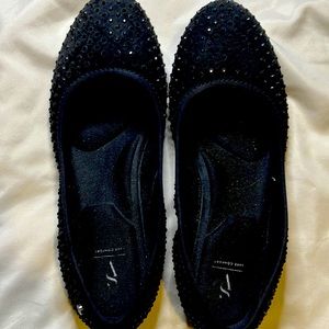 Black sequin flats. Very comfy!!